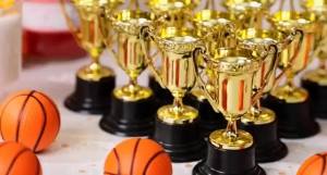 Mini Trophies Bulk Small Plastic Trophies for Kids Gold Award Cup Class School Reward Sport Tournament Winning Prize Party Favor
