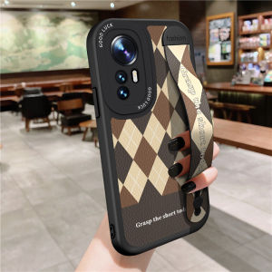 เคสโทรศัพท์มือถือ Xiaomi 17PROMAX แบบมีสายรัด ป้องกันการตกหล่น สไตล์เกาหลี ลายสก็อต สำหรับผู้หญิง รุ่นใหม่ คุณภาพสูง