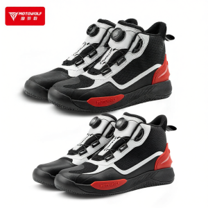 MOTOWOLF | Waterproof Slip-Resistant Motorcycle Boots for Men