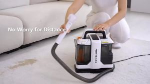 Máy giặt cầm tay sofa nệm thảm rèm cao cấp thương hiệu DSP KD2041 450W - Hàng chính hãng (Bảo hành 12 tháng)