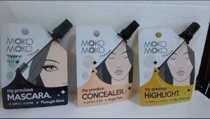 Moko Moko My Precious Mascara Higlight Concealer Eyeliner 25ml - Natural Concealer & Higlight Makeup