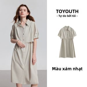 Toyouth | Đầm Dây buộc eo chất liệu Lycell Cotton tạo cảm giác mát mẻ