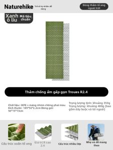 NatureHike | Thảm Cắm Trại Dày Chống Thấm Nước Dễ Mang Theo