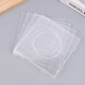 4 Cái 2.6MM Pegboards Bộ Bảng Ghép Hình Vuông Perler Hạt Ghép Hình Mẫu Giáo Dục Tự Làm Dụng Cụ Cho Trẻ Em