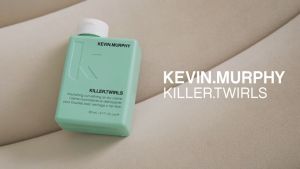 KEVIN.MURPHY KILLER.TWIRLS I Enhance texture I Leave-in styler I Define I Hydrating I Protect against humidity I Add shine I Air dry l WOOSHOP