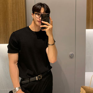 DAVID&ME | Summer Thin Knit T-Shirt