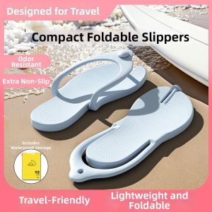 RUNROU | Portable Slip-resistant Travel Slippers for Men and Women Disposables Suitable for Bathing