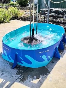 LODER Kolam Renang Bayi Versi Baru Bingkai Besar Dapat Dilipat Luar Ruangan Anak-anak Keluarga Tanpa Inflasi 2025