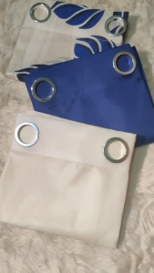 Quarter7 Curtains - Geena Fabric - Colendale Design - Blue - SOLD PER PIECE/PER SET