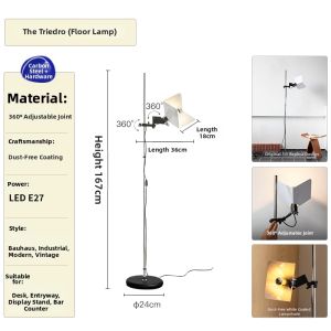 Bauhaus Aalto Style Floor Lamp