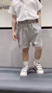 BE149 Quần short đùi chéo Hàn BEEMO cho bé trai đi chơi đi học