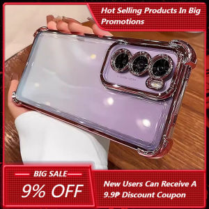 Plating Mobile Phone Protective Cover Casing For OPPO F11 A9 A3 A5 2025 2020 A5s AX5s A12 A7 A5 A3s AX5 A3 Pro A15 A15s A16 A17 A18 A38 A31 A3X A54 A58 A60 A78 A95 Reno 5 5Z 6 7 8 8T 10 11 12 13 F Pro Plus 4G 5G Shockproof TPU Clear Phone Case