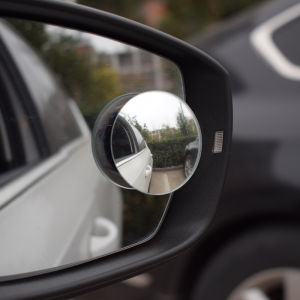 Bộ 2 Gương Cầu Lồi Ô Tô Không Viền Gương Lồi Chiếu Hậu Ô Tô Gương Cập Lề Ô Tô Soi Lốp Sau Bz-Auto (BzAuto)