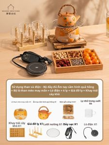 MODERN SWEETHOME | Bộ Nồi Điện Kết Hợp Pha Trà và Rang