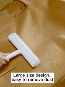 Sticky Hair Roller Lengthened Household Brush Sucking Clothes Removal Duster Tearable Lint Remover Clothes Lint Roller