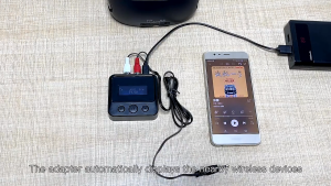 COD VIKEFON Audio Bluetooth Speaker Amplifier Transmitter Receiver Wireless 5.0 AUX RCA 3.5mm - C39S