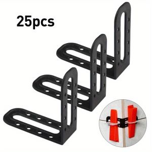 25Pcs / 100Pcs Ceramic Square Angle Tool for Tiles Leveling and Positioning Right Angle Fixing Tool