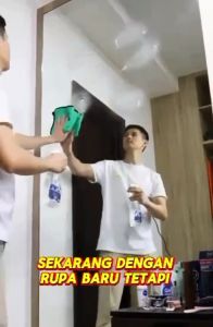 BIG+ Glass Cleaner 500ml | Streak Free Glass Window Stain Cleaning Spray Household  Bathroom Glass Mirror Aluminium