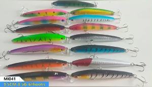 10pcs Bionic Micro Bait Lua Lure Fish Bait Fake Bait Fishing Gear Minnow Noise Lure for Angling