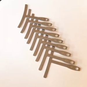 9pcs/Set Alat Pengukur Gauges Radius Senar Gitar Bas T Shape