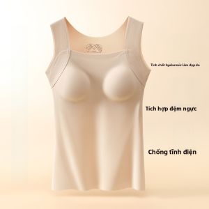 MiiOW | Áo vest nữ ấm áp có đệm ngực MiiOW Cat Person Sweet Style Áo lót mềm mại thoải mái mặc thường ngày mùa thu đông không có đường may