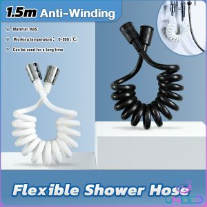 Need 1.5m Scalable Sprinkler Hose For Shower And Bidet Black White