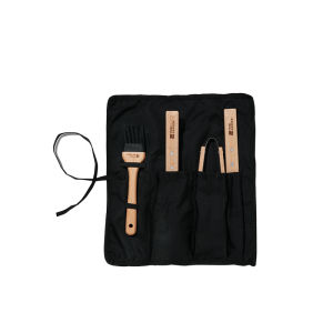 Mobi Garden | Grill Tools Set Wood Handles