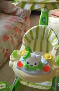 3in1 Foldable Baby Walker/rocking/push  with music learning walker  adjustable heiht