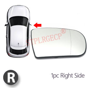 Passenger Side Driver Side Left or Right Door Side Heated Wing Mirror Glass Lens for Mercedes-Benz E-Class W210 2000-2002