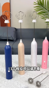 Máy Đánh Tạo Bọt Cafe Cầm Tay 3 Tốc Độ Siêu Mạnh Máy Đánh Trứng Mini Màu Sắc Ngẫu Nhiên Tạo Bọt Nhanh Chóng Dễ Dùng TIDO TI DO