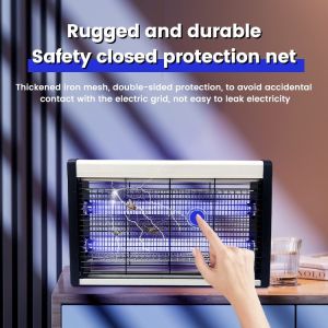 【Ready Stock】Electric Bug Zapper Upgraded UV-LED Light Lamp with a Long Life Span Low Energy Consumption Insect Killer for Mosquitos Flies Moths LED Mosquito Trap for Indoor Use