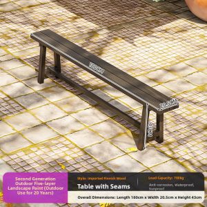 XiMei WoodWork | Outdoor Rot Resistant Commercial Patio Furniture Set With Umbrella Support