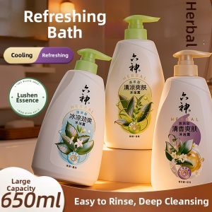 Liushen | Green Tea & Licorice Refreshing Deep Cleansing Shower Gel