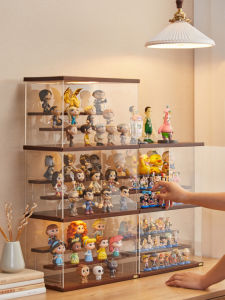 NALANDUOHAO | Transparent Dustproof Display Cabinet Wooden and Acrylic