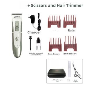 Professional Lister Pet Hair Trimmer Dog Grooming Tool Teddy Style Fur Preservation Electric Clipper Rechargeable for Cats And Dogs