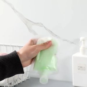 BOTOL REFILL TEMPAT ISI ULANG SABUN SHAMPO CAIR TRAVEL / BOTOL PLASTIK FLIPTOP TRAVELING ORGANIZER POUCH