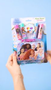 เซ็ตลิปบาล์มเด็ก พร้อมกล่องเหล็ก ลิขสิทธ์แท้ ปลอดสารพิษ เดอะ ลิตเติ้ล เมอร์เมด