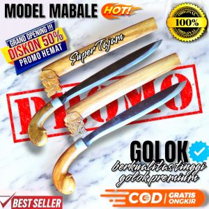 GOLOK PREMIUM TAHAN LAMA BILAHAN GOLOK TEBAS KAYU ULIN TERMURAH HEMAT TERBUAT DARI HASIL TEMPA BAKAR SEPUH KOKOH KUAT BERKUALITAS TINGGI TAHAN LAMA PEMAKAIAN BERGERANSI TERMURAH GERATIS ONGKIR