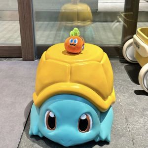 Cute Creative Turtle Shoe Bench Living Room Entrance Home Use Footstool Sofa Coffee Table Childrens Stool Low Stool Resin Material