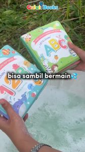 Gulalibooks Buku Bantal Bayi Berubah Warna Bundling Lets Learn ABC + 123 Color Changing Softbook