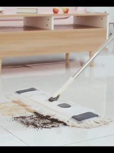 BEULIFE Magic Squeeze Spray Flat Mop 65 cm Large Size Mop Head Fibre Fabric Mop Cloth Home Cleaning Tools Mop Lantai Besar Spray