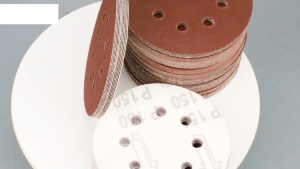 4/5 Inch Hook Loop Sanding Discs 100PCS Multi-Grit Aluminum Oxide Sandpaper Set with Backing Pad for Orbital Sander Drill Angle Grinder Wood Metal Car Paint