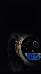 skmei dm56 GPS smartwatch 5 ATM Waterproof 1.43 HD AMOLED Layar Anti Gores 24 jam health management GPS Map and Compass