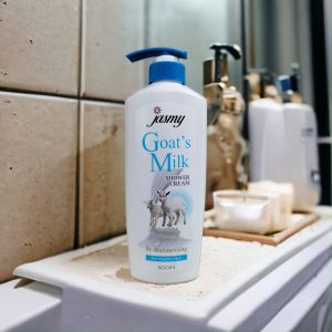 2 BUNDLE 500ML GOATS MILK & FAMILY FRESH JASMY SHOWER CREAM SABUN MANDI CAIR BODY WASH IMPORT DARI MALAYSIA
