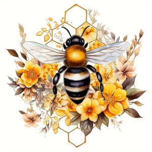 New Arrivals Diamond Painting Animal Bee Full Square Round Diamond Mosaic Sunflower Art Home Decor Handmade Gift