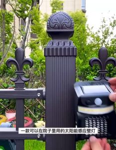 Solar Mosquito Killer Lamp LED Intelligent Sensor Mode Automatic Charging Outdoor Mosquito Killer
