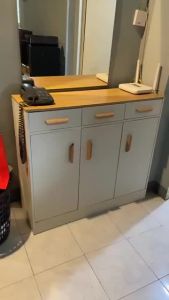 MANDA Kitchen Storage Cabinet Organizers Storage Cabinet Kitchen Cabinets Modern Wood Cabinet