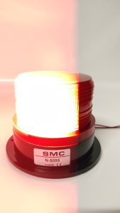 ROTARY LAMP N-5095 LED 4" KUNING 12VDC/24VDC WITH MAGNET