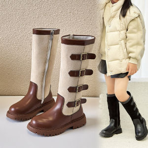 Kids Long Boots Girls Boots Spring and Autumn Martin Boots Little Girl Shoes Autumn Womens Baby Boots Princess Shoes