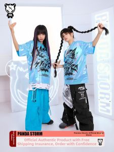 PANDA STORM | Dance Stage Performance T-Shirt Set
